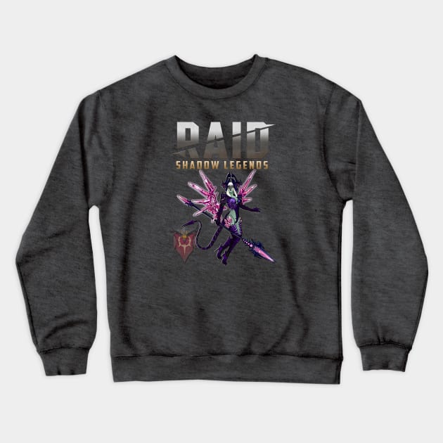 Duchess Lilitu Raid Crewneck Sweatshirt by Screen Fiend Merch